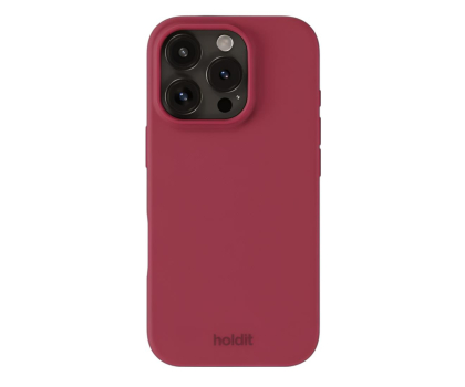 Etui do telefonów Holdit Silicone Case iPhone 16 Pro red Velvet 16525